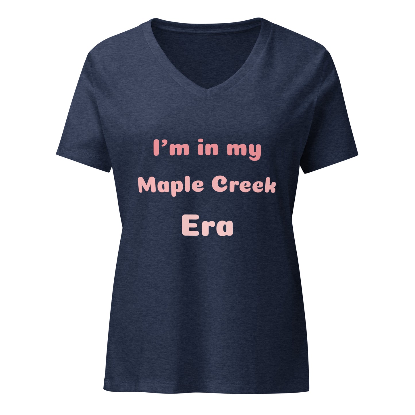 Maple Creek Era Women’s relaxed v-neck t-shirt